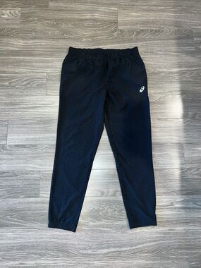 Asics Black Heather Track Jogger Pants